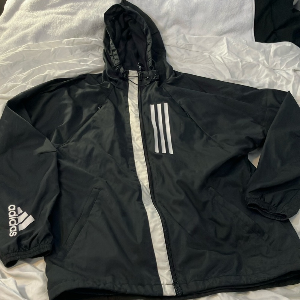 Adidas Black M Med Training Jacket - Like New Condition
